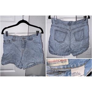 Women's Blue Denim Shorts